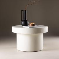 Nohr Ronde Salontafel 'Tazia' 80cm, kleur Wit - thumbnail