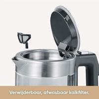Severin WK 3458 Waterkoker Snoerloos, BPA-vrij Aantal/Volume: 0.5 l RVS, Zwart - thumbnail