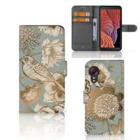 Hoesje voor Samsung Galaxy Xcover 5 Vintage Bird Flowers - thumbnail