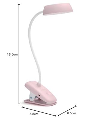 Bureaulamp Philips Lámpara de mesa Roze 3 W