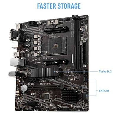 Moederbord AMD MSI A520M PRO