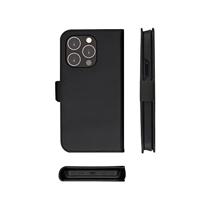 dbramante1928 Lynge - Flip cover voor mobiele telefoon - leer met grove nerf - zwart - voor Apple iPhone 11 Pro - thumbnail