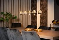 Lucide SENTUBAL - Hanglamp - LED Dimb. - 5x5,3W 2700K - Zwart - thumbnail