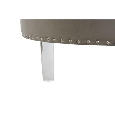 Kruk DKD Home Decor Grijs Zilverkleurig Hout MDF 80 x 80 x 43 cm Kruk DKD Home Decor Grijs Zilverkleurig Hout MDF 80 x 80 x 43 cm