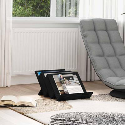 Bijzetkast met plank Zwart Eiken 57,5 x 40 x 42 cm Bewerkt hout Bijzetkast met plank Zwart Eiken 57,5 x 40 x 42 cm Bewerkt hout