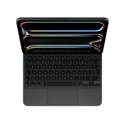 Apple iPad Magic Keyboard-hoes voor de 11 inch iPad Pro (M4), comfortabel typen, ingebouwde trackpad, rij functietoetsen, Portugees - Zwart ​​​​​​​