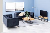 Bendt Salontafel 'Nightingale' EIken, 80 x 80cm, kleur Naturel - thumbnail