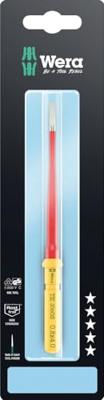 Wera Kraftform Kompakt VDE 3060 iS 0,8x4,0x157mm TIE SB Elektronica Plat Verwisselbare kling 4.0 mm Wera Kraftform Kompakt VDE 3060 iS 0,8x4,0x157mm TIE SB Elektronica Plat Verwisselbare kling 4.0 mm