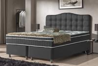 Dreamhouse - Marrakech Boxspring met opbergruimte - Kunstleer Zwart - 160 x 200 / met montage - thumbnail