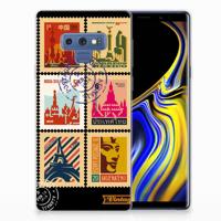 Samsung Galaxy Note 9 | Silliconen Back Cover | Postzegels - thumbnail