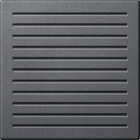 Merten MEG4450-0414 Afdekking System M Antraciet 1 stuk(s) - thumbnail