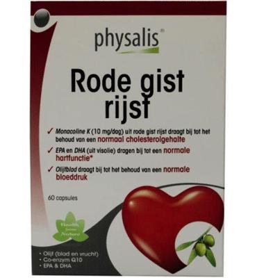 Physalis Rode gist rijst 60 Capsules