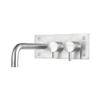Badkraan Inbouw Sapho Minimal Mengkraan 2-knop 22.5 cm RVS Sapho Badkraan Inbouw Sapho Minimal Mengkraan 2-knop 22.5 cm RVS Sapho