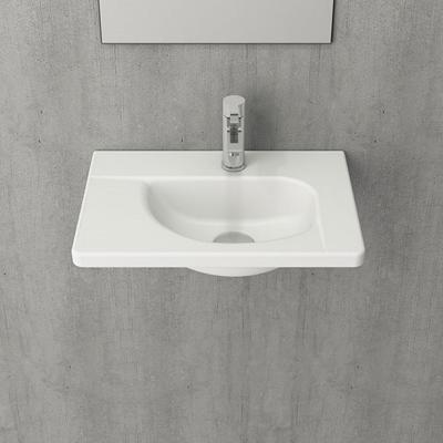 Creavit Fontein 44,5x31x12,5 cm Inclusief 1 Kraangat - Fontein 44,5x31x12,5 cm Inclusief 1 Kraangat Mat Grijs