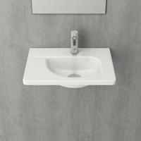 Creavit Fontein 44,5x31x12,5 cm Inclusief 1 Kraangat - Fontein 44,5x31x12,5 cm Inclusief 1 Kraangat Mat Grijs - thumbnail