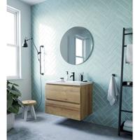 Ben Vario badmeubel incl. wastafel 80x51x64cm denver eiken - thumbnail