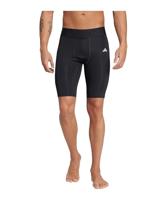 adidas Techfit Slidingbroekje Zwart Wit - thumbnail