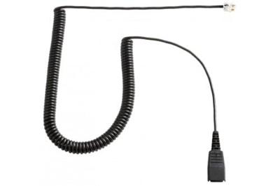 Jabra 01.01.8800 Telefoonheadset kabel 2.00 m Zwart