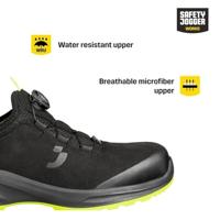 Safety Jogger Modulo S3S Low TLS | Zwart/Geel | Maat 39 - 5401160488557 - thumbnail