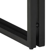 Bijzettafel met lade Bruin 40 x 40 x 50 cm Massief acaciahout - thumbnail