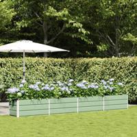 Plantenbak Pastelgroen 480 x 50 x 45 cm Gegalvaniseerd staal - thumbnail