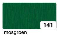Folia crêpepapier, ft 250 x 50 cm, 32 gram, mosgroen - thumbnail