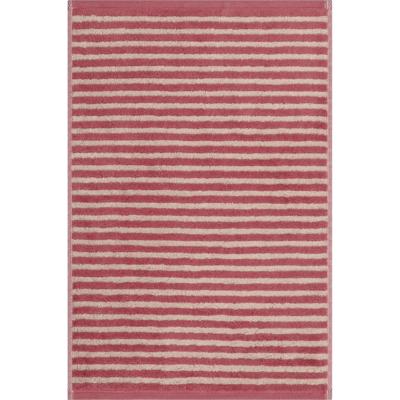 Cawö Cawo Lines Streifen 6255 Handdoek 50x100 beere