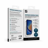 ZAGG iFrogz Defensie beschermhoes compatibel Samsung Galaxy A34 5G, bonusschermbeschermer, duurzaam, klikbestendig, antislip, slank, gerecycled, helder - thumbnail
