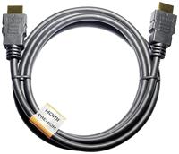 Maxtrack C 215-2 L HDMI-kabel HDMI Aansluitkabel HDMI-A-stekker, HDMI-A-stekker 2.00 m Zwart 4K UHD - thumbnail