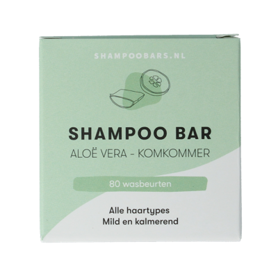 Shampoo bar aloe vera & komkommer 60 Gram