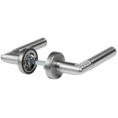 Assa Abloy codekruk op rozet - 7901-8rs - RVS - draaichting 1/4 - rechtshandig Assa Abloy codekruk op rozet - 7901-8rs - RVS - draaichting 1/4 - rechtshandig