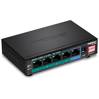 TrendNet TPE-LG50 Netwerk switch 10 / 100 / 1000 MBit/s PoE-functie