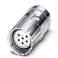 M23 kabelconnector 1619770 CA-07S1N8A80DN Zilver Phoenix Contact Inhoud: 1 stuk(s) - thumbnail