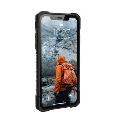UAG Rugged Case for iPhone 11 [6.1-inch screen] - Plasma Ash - Achterzijde behuizing voor mobiele telefoon - robuust - polycarbonaat, thermoplastic polyurethaan (TPU) - asgrijs - voor Apple iPhone 11