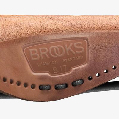 BROOKS B17 softened - dark tan