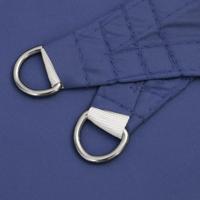 VidaXL Schaduwdoek vierkant 3x3 m oxford stof blauw - thumbnail