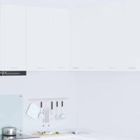 Hangkast met plank Riga Wit 57 x 57 x 80 cm Bewerkt hout - thumbnail