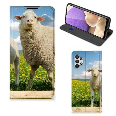 Samsung Galaxy A32 5G | Hoesje maken | Schaap en Lammetje Samsung Galaxy A32 5G | Hoesje maken | Schaap en Lammetje