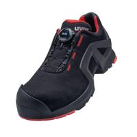 uvex 6567 6567243 Lage veiligheidsschoenen S3 Schoenmaat (EU): 43 Zwart/rood 1 paar - thumbnail