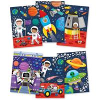 Jumbo water magic - space kleurboek - thumbnail