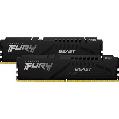 Kingston FURY beast 16 gb ddr5-5600 (2x 8 gb) werkgeheugen (zwart, kf556c36bbek2-16, expo)