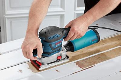 Bosch Blauw GSS 230 AVE Vlakschuurmachine | 184x92mm 300w | in L-Boxx - 0601292801 - thumbnail