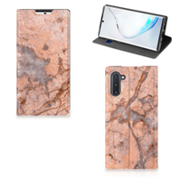 Samsung Galaxy Note 10 | Standcase | Marmer Oranje - thumbnail
