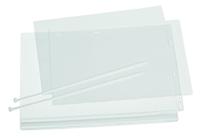 Durable waterbestendige hoes, met kabelbinders, ft A4, pak van 5 stuks - thumbnail
