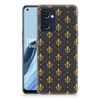 OPPO Reno 7 5G | Find X5 Lite | TPU bumper | Franse Lelie - thumbnail