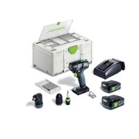 Festool TXS 12 2,5-Set Accu Schroefboormachine 12V 2.5Ah in Systainer - 576874 - thumbnail