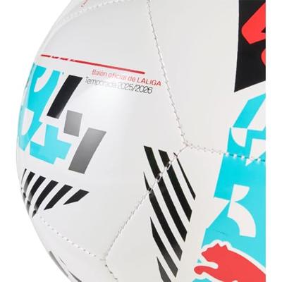 PUMA Orbita LaLiga 1 Mini Voetbal Maat 1 2025-2026 Wit Blauw Zwart PUMA Orbita LaLiga 1 Mini Voetbal Maat 1 2025-2026 Wit Blauw Zwart