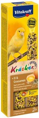 ei/graszaad-kracker kanarie 2in1 Gebr. de Boon Vitakraft - Vitakraft