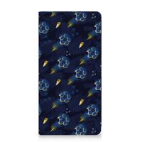 Hoesje met Magneet voor Samsung Galaxy A51 Voetbal - thumbnail