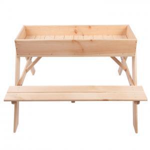 Picknicktafel met zandbak voor kinderen Picknicktafel met zandbak voor kinderen